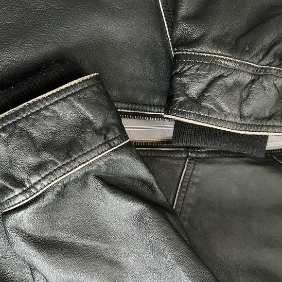 Black Leather Jacket - Picture 6 of 6